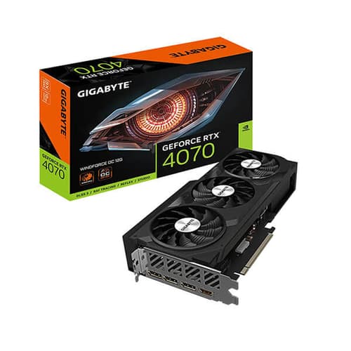 Gigabyte RTX 4070 Windforce OC 12GB Graphics Card